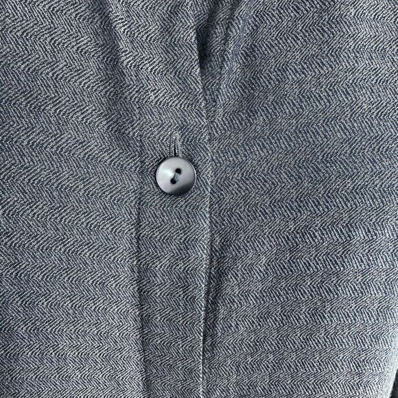 Eileen Fisher Cardigan Silk Linen Blend Button Front Lightweight Drapey Womens S - Picture 7 of 12